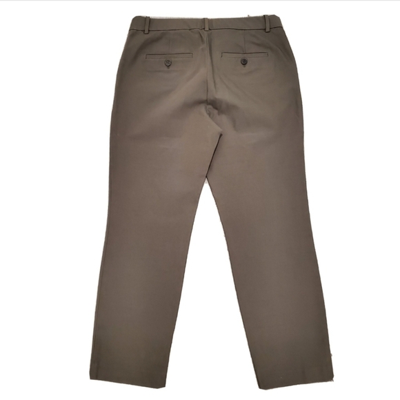 Theory Treeca Olive Green Chino Pants - Picture 2 of 4